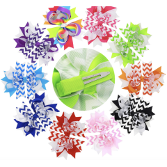 2020 ins style high quality baby knot bow girls accessories hair clips