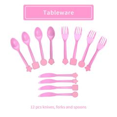 Children's Birthday Banner Pink Unicorn Kid Party Supply Pack Set