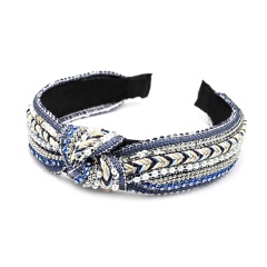 New handmade Polish mia beaded women hair accessories braided hair elastic hair band headband