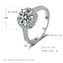 China Wholesale Silver Jewellery Wedding Ring 925 Sterling Silver Ring