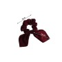 vintage ins amazon fancy Fashion fabric elastic hair ties velvet rabbit ear scrunchies for hair