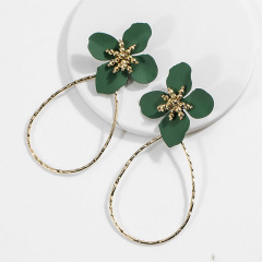 2019 fashion flower women fashion earring designs new model earrings