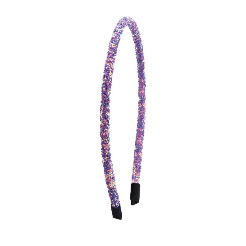 Cheap colorful simple polyester glitter bling Hairbands headbands Cheap colorful simple polyester glitter bling Hairbands headbands