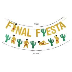 Cactus Foil Balloons Banner paper flower Party Decorations birthday party supplies