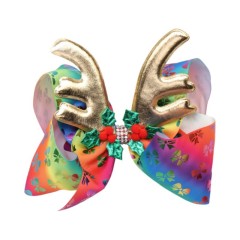 fancy fashion 2020 trendy ins cute winter deer hair accessories children's girls kids christmas hair clip