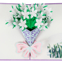 custom printing 3d postal flower pop up cards custom printing 3d postal flower pop up cards