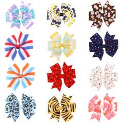 American style 10 style baby bows knot hair clips for girls hair accessories American style 10 style baby bows knot hair clips for girls hair accessories