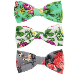 Baby girl's plant printed cotton headband kids hair accessories