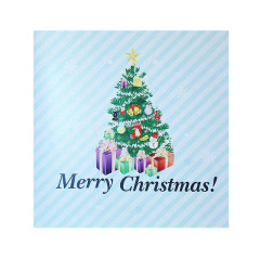 custom Promotional paper craft pop up laser cut handmade 3d card pop up christmas