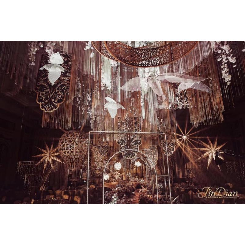many designs metal circle restaurant party ceiling hanging decoration