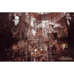 many designs metal circle restaurant party ceiling hanging decoration