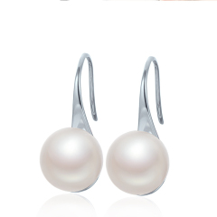 fashion simple women silver 925 freshwater pearl earrings for women 2020