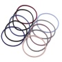 Wholesale ins hot 2mm custom elastic hair tie black elastic hair bands with packing