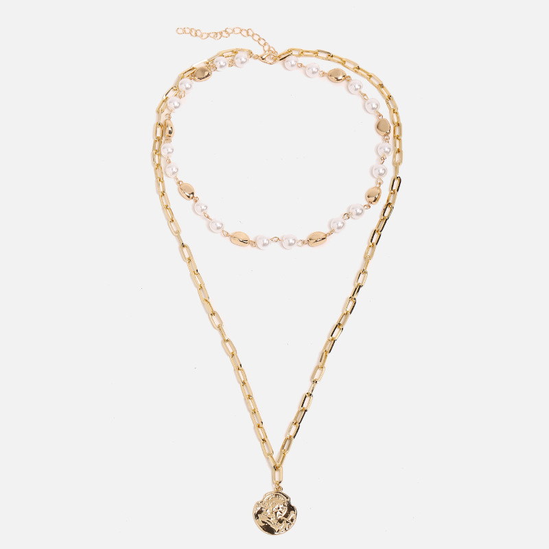 Cheap Amazon best seller fashion necklace multi layered gold ocean shell charm chocker necklace Cheap Amazon best seller fashion necklace multi layered gold ocean shell charm chocker necklace