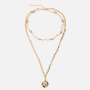 Cheap Amazon best seller fashion necklace multi layered gold ocean shell charm chocker necklace Cheap Amazon best seller fashion necklace multi layered gold ocean shell charm chocker necklace