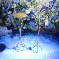 custom Gold metal Road Lead iron metal flower holder for Wedding Centerpiece Decoration custom Gold metal Road Lead iron metal flower holder for Wedding Centerpiece Decoration