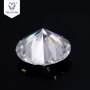 6.5mm round brilliant cut white heat treatment loose moissanite diamonds