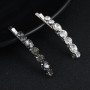 Luxury rhinestone hair accessories hairband clip wedding bridal hairpins