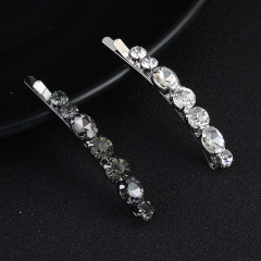 Luxury rhinestone hair accessories hairband clip wedding bridal hairpins