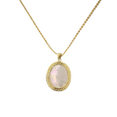Fashion 925 silver 18K gold pendant europe vintage jewelry baroque pearl necklace Fashion 925 silver 18K gold pendant europe vintage jewelry baroque pearl necklace