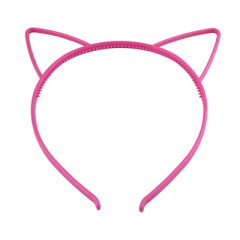 Colorful custom kids hair accessories cat plastic cat ear headband