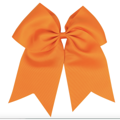 Hot selling multi colored hair band elastic large bow knot hair tie girls hair accessories