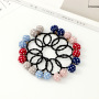 10pcs Trendy Hot Quality Girls Elastic Rubber Hair Rope Pompom Ball hair band 10pcs Trendy Hot Quality Girls Elastic Rubber Hair Rope Pompom Ball hair band