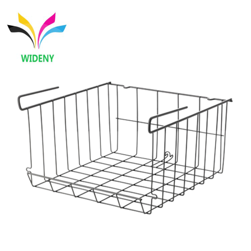Multifunctional Home Kitchen Wire Closet Hanging Under Shelf Storage Baskets