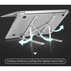 Amazon ergonomique réglable Portable pliable support pour ordinateur portable Table support de tablette pour lit canapé canapé