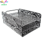 Office Home Storage Metal Mesh  File Organizers for Office Storage Document Desk Top Pulling Style File Tray