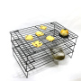Commercial Quality  Cookies Cakes Breads Stackable holder Stainless Steel Wire Cooling Rack for Baking