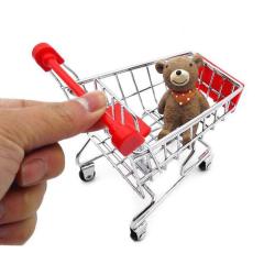 Amazon offre spéciale Mini épicerie roulant pliant fil de remplacement bébé jouet supermarché chariot panier