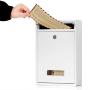 Indoor outdoor House Combination Lock Stainless Steel Galvanized sheet Mail letter Box for mailing and mailer box