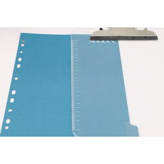 Presse-papiers en plastique imperméable à l'eau de dossier de document coloré médical a5 avec le stockage