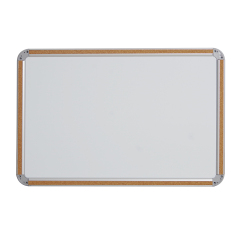 Tablero de rastreo barato, Mini accesorios interactivos, marco de Color dorado, pizarra blanca de borrado en seco magnética Flexible móvil con mango