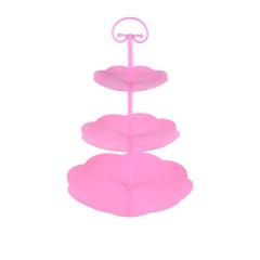 Wideny metal iron wire round birthday party gold tower cupcake cup cake stand