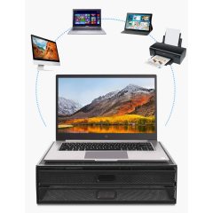 Laptop-Schreibtischständer aus Aluminium, faltbarer Halter, Computertisch, höhenverstellbarer Aluminium-Desktop, verstellbarer Laptop-Ständer