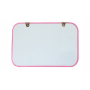 Plastic Frame Double Side Kids Lapboard Magnetic Includes Whiteboards Easy to Write and Erase Whiteboard