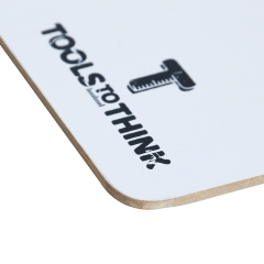 El tablero blanco magnético de Lapboard de los niños del lado doble sin marco incluye la mini pizarra blanca de las pizarras