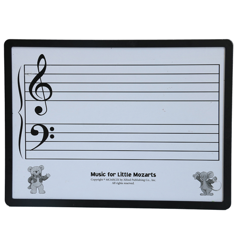 interactive magnetic memo lap dry erase stave music teaching white board for kids students