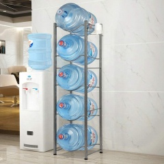 Hot selling water bottle rack macrame 5tier heavy duty water bottle holder