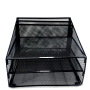 expandable letter tray document holder tray upright office metal mesh file organizer