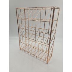 Manufacture Direct Wholesale Hanging Pastel Paper Metal Items Wall Mounted Black or Rose Gold Desk Organizer