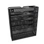 Amazon hot sale office stationery wire metal black document file mesh wall organizer