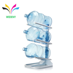 5-Gallonen-Wasserflaschenständer aus Metall, Flaschenwasser-Präsentationsständer mit pumpendem reinem Wasser