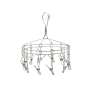 Wholesale Supplies Multifunctional Round Rotating Balcony Hanging Outdoor Metal Stainless Steel Clothes Drying Rack