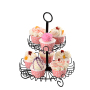 Wideny Metal Dessert Cake Stand 2 or 3 Tiers Cupcake Display Stand For Wedding Birthday Party