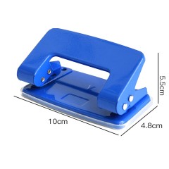Perforatrice de trou de feuille carrée industrielle de carton de papier de bule tenu dans la main fait sur commande de 2mm et de 4mm pour le cahier obligatoire