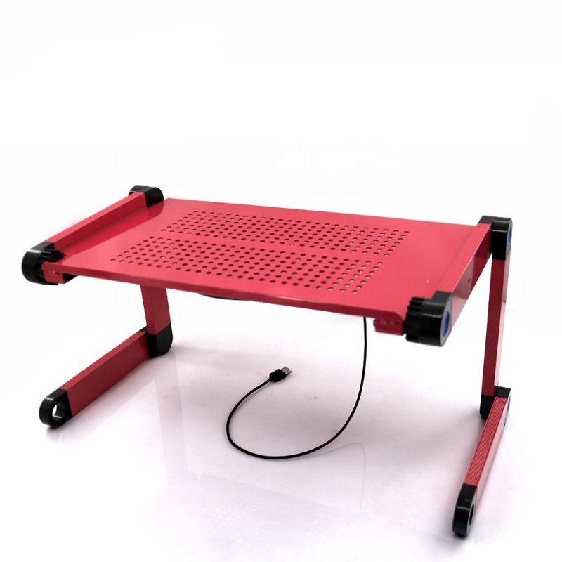 New design bed adjustable invisible sit stand small computer desk folding laptop desk