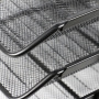Office 3 tier wire iron black mesh mounted document wall hanging metal paper file tray for amazon top selling